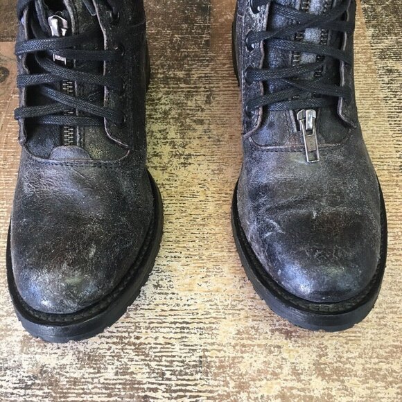 Sendra 7138 GoodYear Welt Lace Up Ankle Boots Womens 8 - Picture 9 of 12